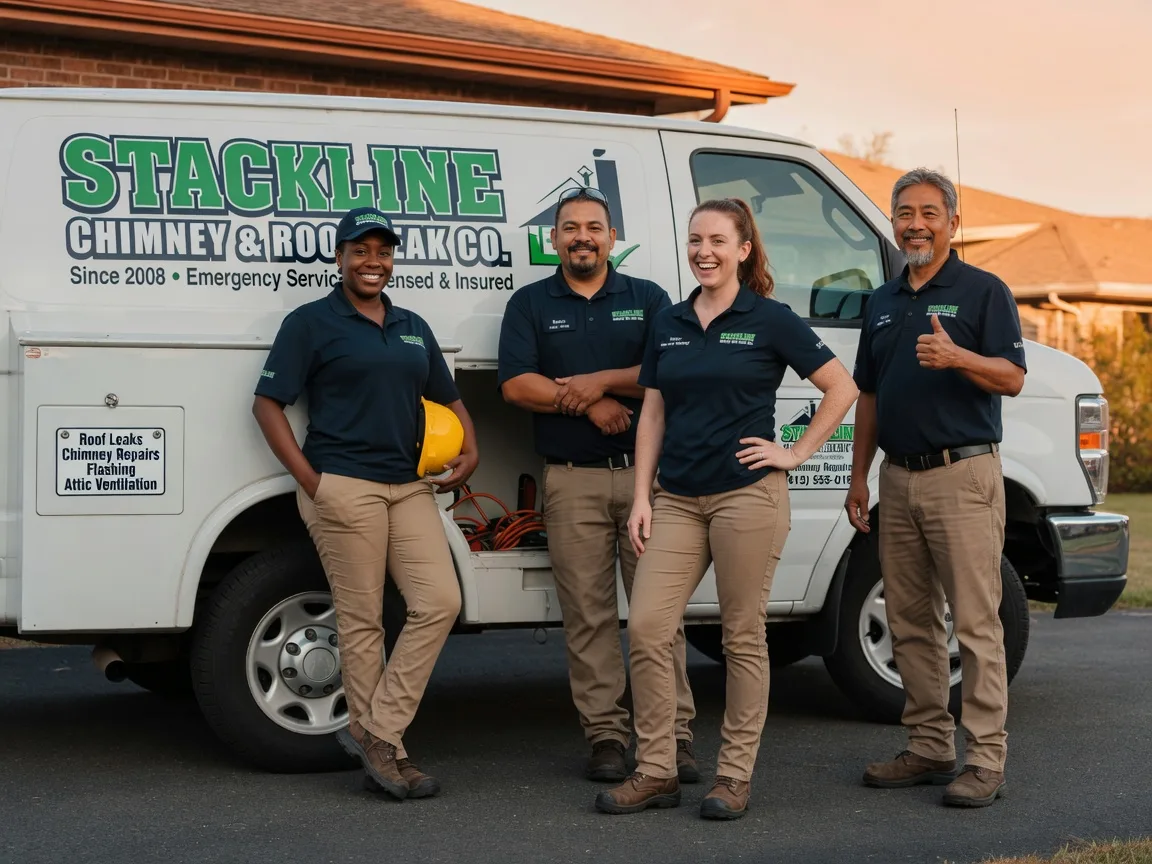 Chimney flashing repair company in Lebanon, VA